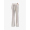 Stretch cotton trousers