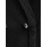 Bormida alpaca and wool sleeveless coat