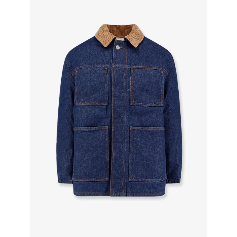 Padded denim jacket