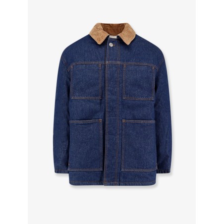Padded denim jacket