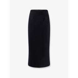Wool pencil skirt