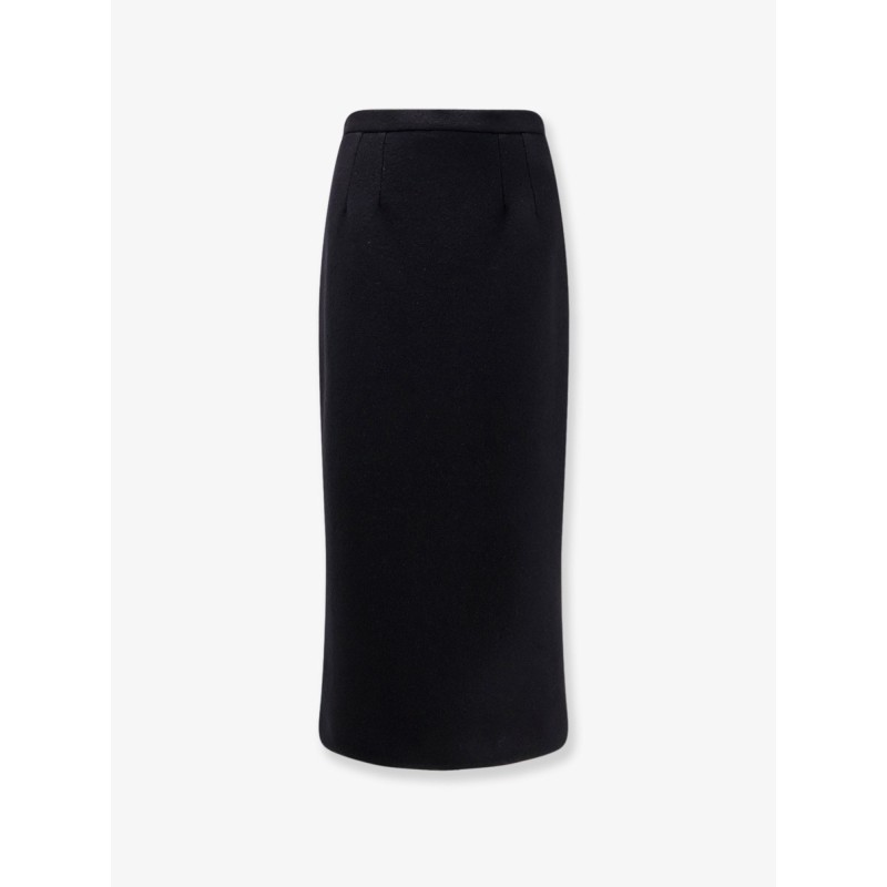 Wool pencil skirt