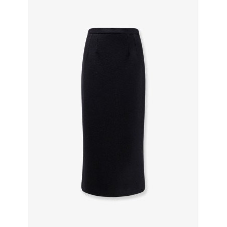 Wool pencil skirt