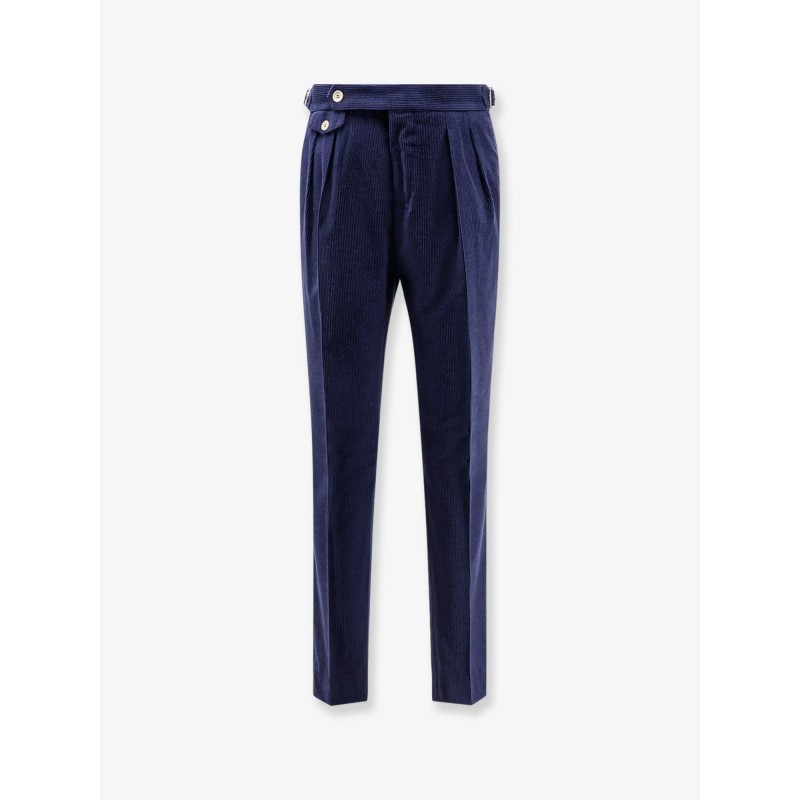 Wool corduroy trousers