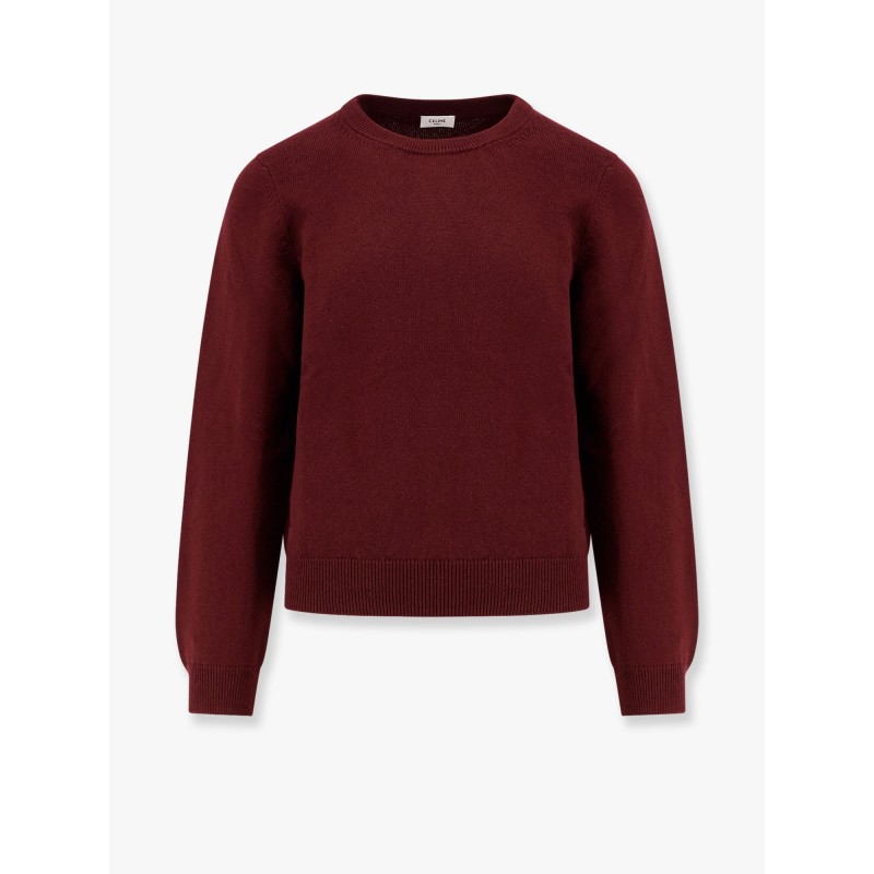 Cachemire sweater with logo embroidery