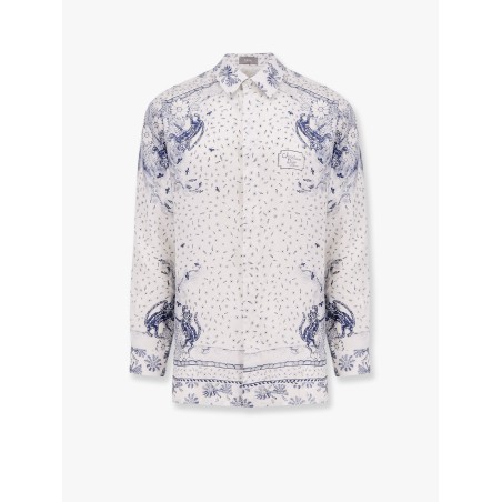 Dior and hylton nel silk shirt