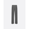 Pantalone in lana vergine con pinces