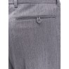 Pantalone in lana vergine con pinces