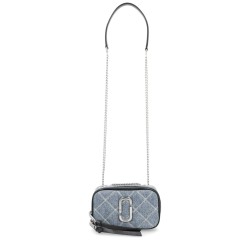 QUILTED DENIM "SOFTSHOT" BAG