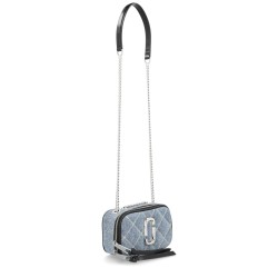 QUILTED DENIM "SOFTSHOT" BAG