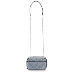 QUILTED DENIM "SOFTSHOT" BAG
