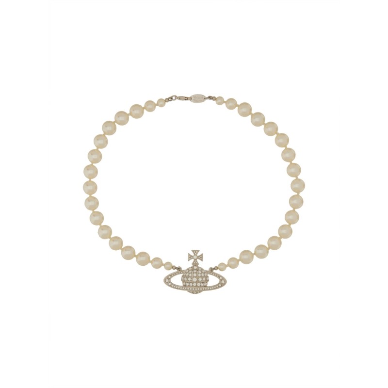 CHOKER DI PERLE CON BASSORILIEVO ORB