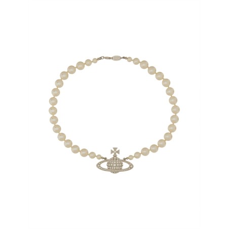 CHOKER DI PERLE CON BASSORILIEVO ORB