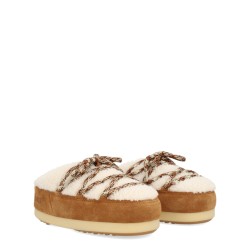 SHEARLING "EVX" MULES