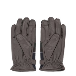 GLOVES WITH TARTAN PATTERN