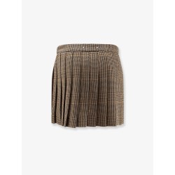 Orianaa virgin wool mini skirt