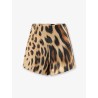 Marie shorts with animal print