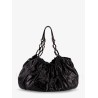 Patent leather shoulder bag