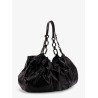 Patent leather shoulder bag