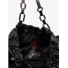 Patent leather shoulder bag