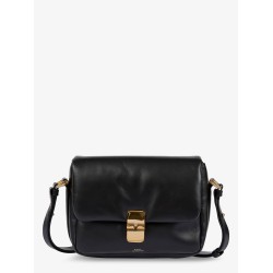Grace leather shoulder bag