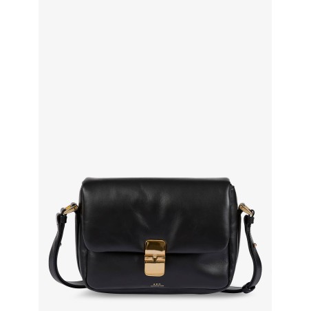 Grace leather shoulder bag