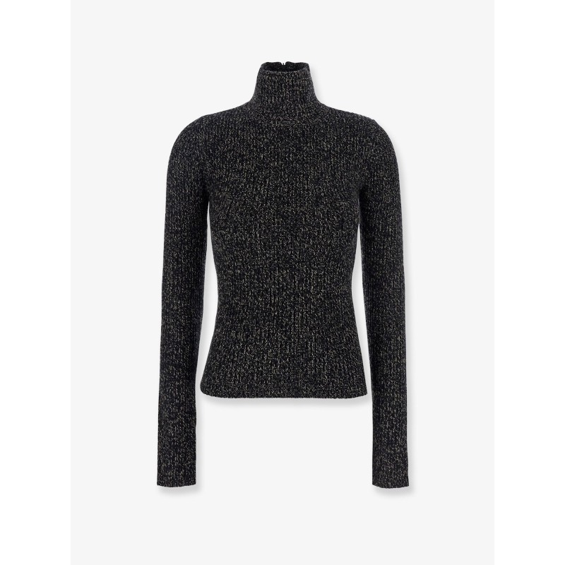Azulene wool and cashmere turtleneck sweater