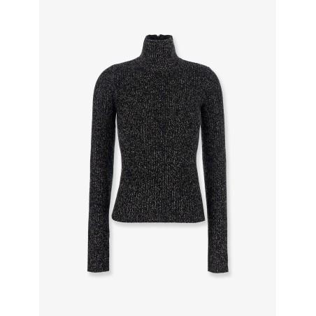 Azulene wool and cashmere turtleneck sweater