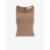 Aretusa wool and cashmere top
