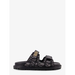 Dioract Dior Oblique jacquard fabric sandals