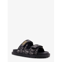 Dioract Dior Oblique jacquard fabric sandals