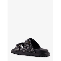 Dioract Dior Oblique jacquard fabric sandals