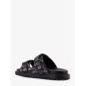 Dioract Dior Oblique jacquard fabric sandals