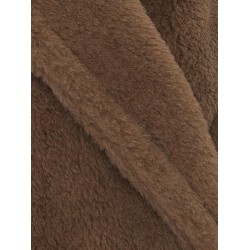 Bormida alpaca and wool sleeveless coat