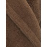 Bormida alpaca and wool sleeveless coat