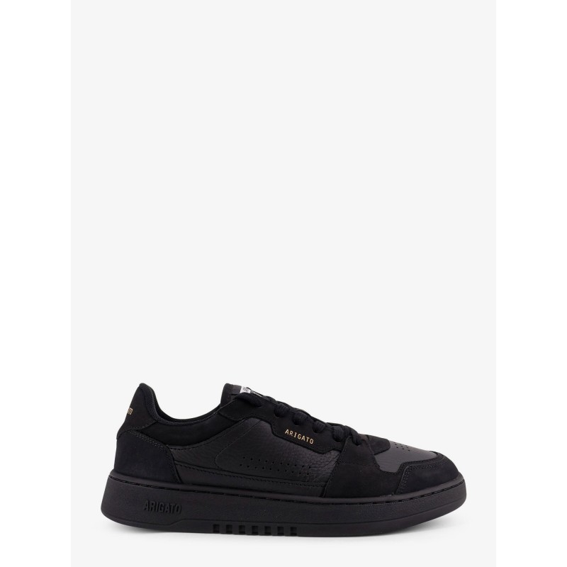 Dice Lo leather and suede low-top sneakers