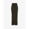 Boris wool and cashmere long skirt