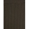 Boris wool and cashmere long skirt