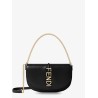 Wallet on Chain Fendigraphy leather shoulder bag