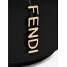 Wallet on Chain Fendigraphy leather shoulder bag