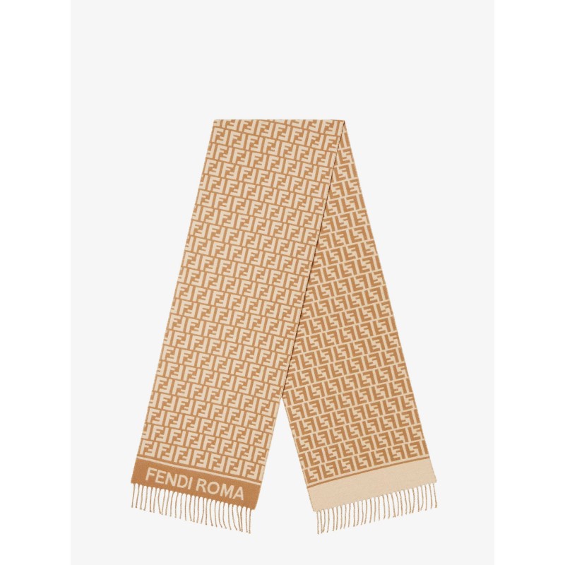 Wool and cashmere scarf