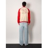 Nic cotton jacket with maxi Golden Club embroidery