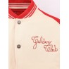 Nic cotton jacket with maxi Golden Club embroidery