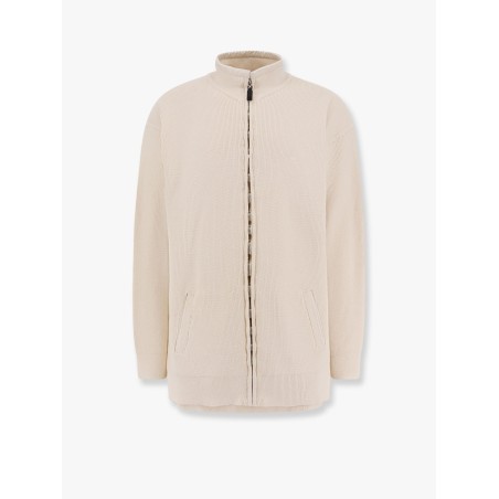 Intertwined cardigan with bb garderobe motif