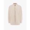 Intertwined cardigan with bb garderobe motif