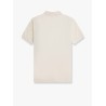 Cotton piquet polo shirt with towel inserts