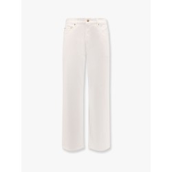 Skate white denim trouser