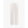 Skate white denim trouser