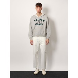 Skate white denim trouser