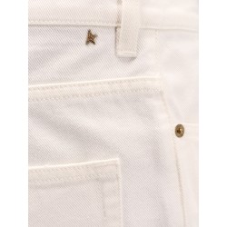 Skate white denim trouser